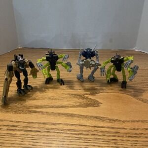 2007-2008 McDonald's Lego Bionicle Toy Figures Lot of 4